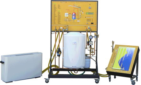 TRAINER PER LO STUDIO DELL’ENERGIA SOLARE TERMICA CON COLLLETORE SIMULATO