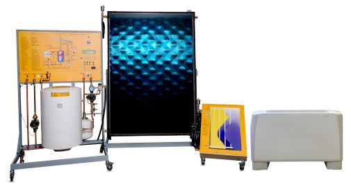 TRAINER PER LO STUDIO DELL’ENERGIA SOLARE TERMICA CON COLLETTORE REALE E SIMULATO